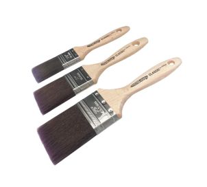 Arroworthy Classic Straight Short Handle Brush 3PK