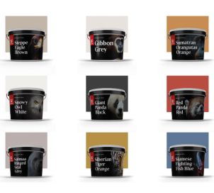 Colour Chips | Endangered Colours Collection | Tikkurila