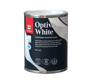Optiva White | Tikkurila | Buy Paint Online | Durable Matt Paint | Brilliant white paint|