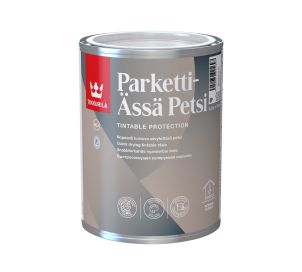 Parketti Ässä Petsi (Parquet Ace) - Stain | Tikkurila | Buy Paint Online| 303 6404 0130|303 6404 0130_1_parketti_assa_petsi_1L_1.jpg