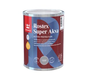 Rostex Super Akva - Light Grey | Tikkurila | Buy Paint Online| 006 5621 0060|tikkurila_rostex_super_akva_lightgrey_1L.jpg