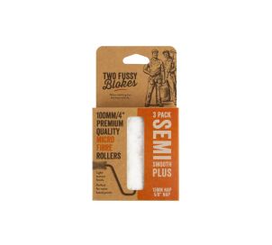 Two Fussy Blokes Microfibre Plus 4" Mini 3pk
