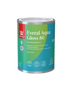 Everal Aqua Gloss [80] | Tikkurila | Buy Paint Online| C953 9051 10|C953 9051 10_1_Tikkurila Everal Aqua Gloss 80 0,9L.jpg