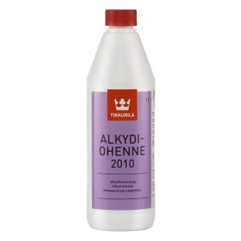 Thinner 2010 | Tikkurila | Buy Paint Online| 006 2010 0010|006 2010 0010_1_Alkydiohenne_2010_1L_1.jpg