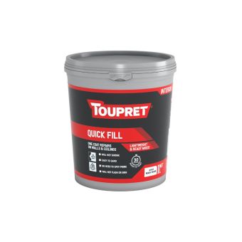 Toupret Quick Fill Lightweight Ready Mixed Filler