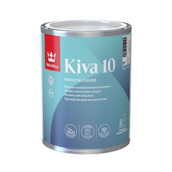 Kiva 10 - Matt Furniture Lacquer | Tikkurila | Buy Paint Online| 476 6404 0130|Tikkurila_Kiva_10_Furniture_Laquer_0,9L.jpg