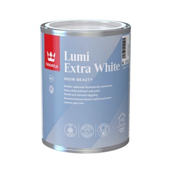Lumi | Extra White Paint for Walls and Ceilings | 0.9L