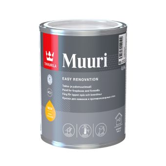 Muuri 1 LTR New Formula Fireplace Paint
