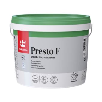 Presto F - Renovation Filler | Tikkurila | Buy Paint Online| 001 6532 0060|tikkurila_presto_f_3L.jpg
