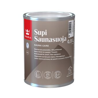 Supi Sauna Finish (Saunasuoja) | Tikkurila | Buy Paint Online| 868 6404 0160|868 6404 0160_1_tikkurila_supi saunasuoja_0,9L_6408070025574.jpg