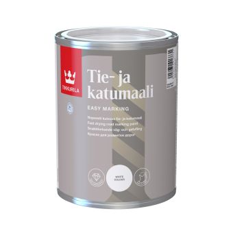 Road Marking Paint - White | Tikkurila | Buy Paint Online| 006 6900 0060|006 6900 0060_1_tie-katumaali_1L.jpg