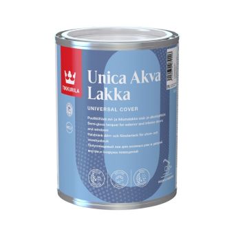 Unica Akva Lacquer | Tikkurila | Buy Paint Online| 72V 6306 0160|72V 6306 0160_1_tikkurila_unica_akva_lakka_0,9L.jpg