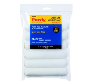 Purdy - White Dove Jumbo Sleeve 6.5" x 3/8"6Pk | Tikkurila | Buy Paint Online| 140626612|140626612-Jumbo-White-Dove-6_5x_375in-6pk-main.jpg