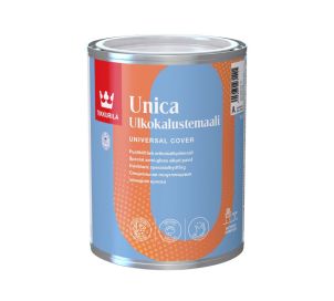 Unica Semi-Gloss Enamel | Tikkurila | Buy Paint Online| 525 6001 0160|525 6001 0160_1_Unica_Ulkokalustemaali_0.9L_1.jpg