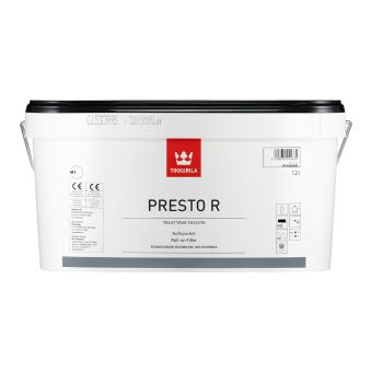 Presto R Roll-On Filler - White | Tikkurila | Buy Paint Online| 001 6548 0063|001 6548 0063_1_Presto R_12L.jpg