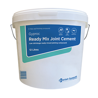 Gyproc Ready Mix Joint Cement 12L Tub | Tikkurila | Buy Paint Online| 5200004291|Gyproc Ready Mix Joint Cement.png