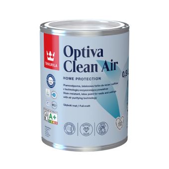 Tikkurila Optiva Clean Air | 1 Litre Tin