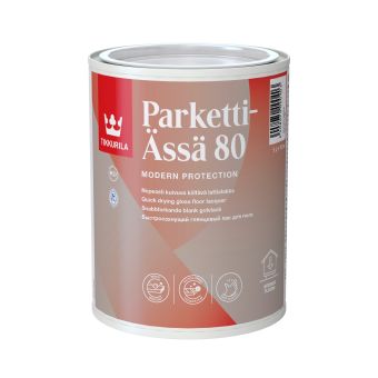 Parketti-Ässä 80 Floor Lacquer | Tikkurila | Buy Paint Online| 005 3911 0060|005 3911 0060_1_Parketti_assa_80_1L_1.jpg