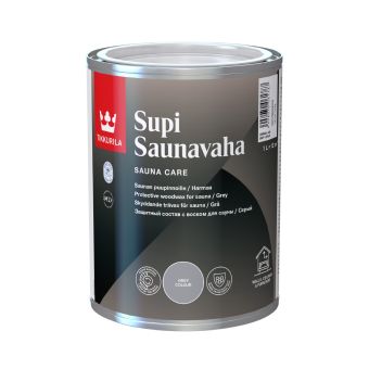 Supi Sauna Wax - Black | Tikkurila | Buy Paint Online| 001 7061 0010|001 7061 0010_1_tikkurila_supi saunavaha_musta_1L_6408070051900.jpg